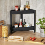2 Tiers Corner Shelf Unit | Full House Lebanon