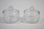 Glass Candy Pot Set (2 Pcs) - Vintage | Full House Lebanon