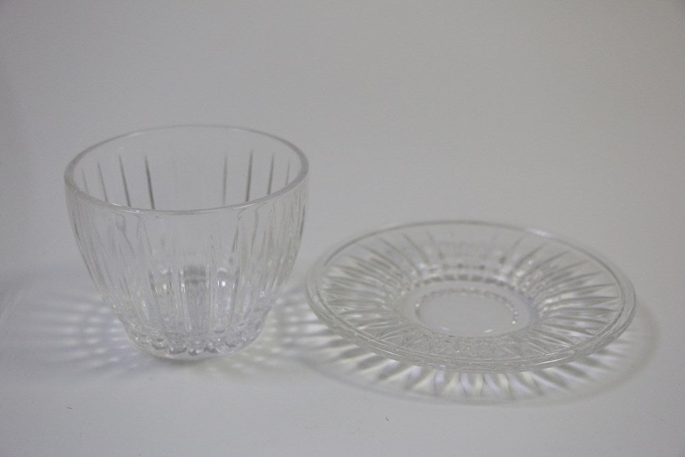Glass Bowls Set with Saucers (12 Pcs) | Full House Lebanon