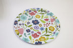 Floral Metal Tray - 6 | Full House Lebanon