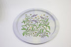 Floral Metal Tray - 2 | Full House Lebanon