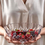 Lavinia Oval Glass Bowl | Full House Lebanon