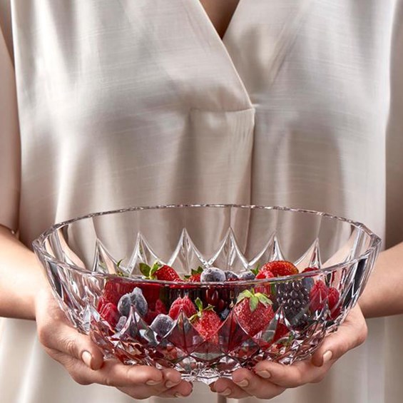 Lavinia Oval Glass Bowl | Full House Lebanon