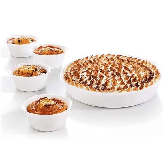 Luminarc Carine Bakeware Set (5 Pcs) | Full House Lebanon