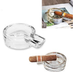 Plain Glass Cigar Ashtray | Full House Lebanon