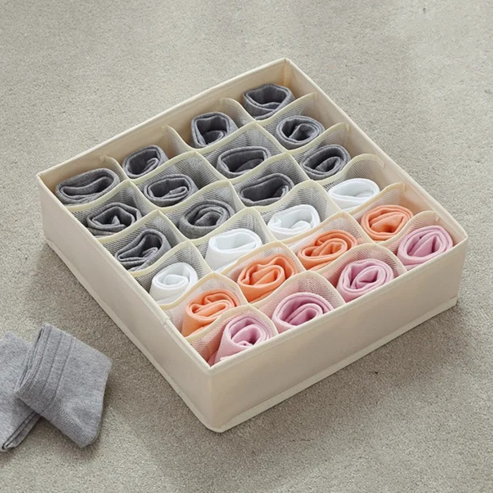 Drawer Organizer - compartments:24, Grey | Full House Lebanon