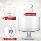Glass Trifle Bowl | Full House Lebanon