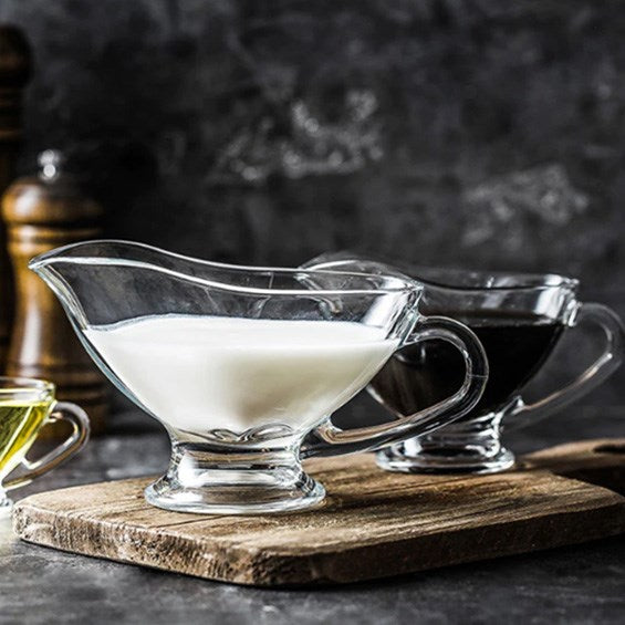 Pasabahce Glass Sauce Boat - Large | Full House Lebanon