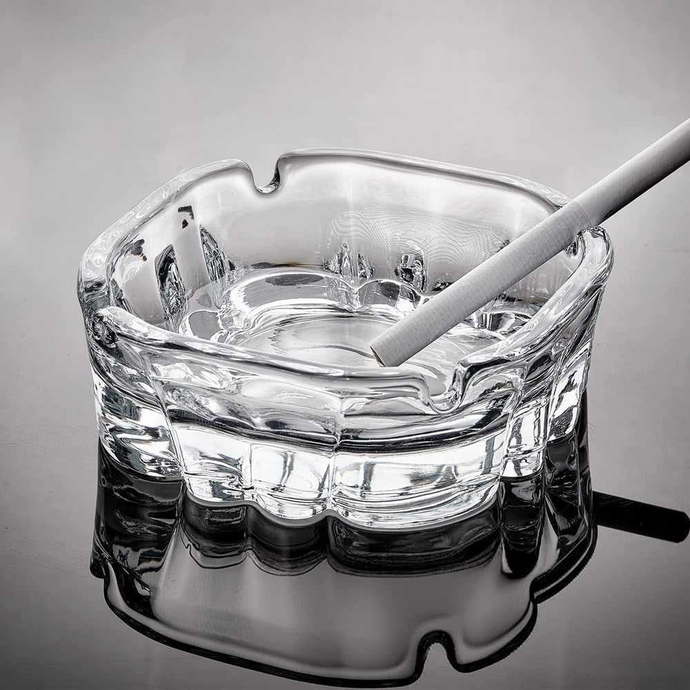 LAV KARINA Glass Ashtray Set (2 Pcs) | Full House Lebanon