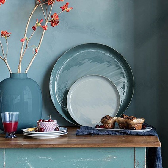 Pip Studio Tray Enamelled Dark Blue | Full House Lebanon