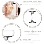 LAV Misket Glass Stemware (6 Pcs) | Full House Lebanon