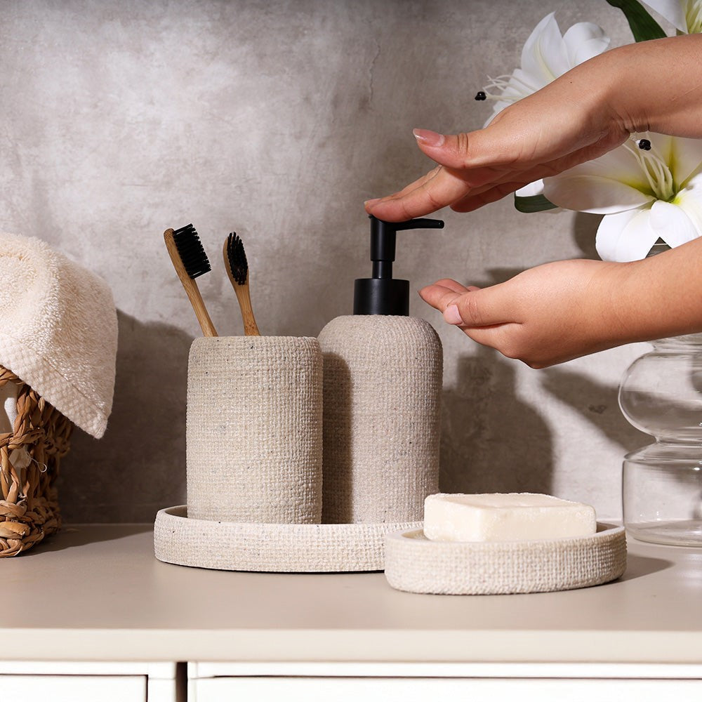 4-Piece Bathroom Accessory Set | Full House Lebanon