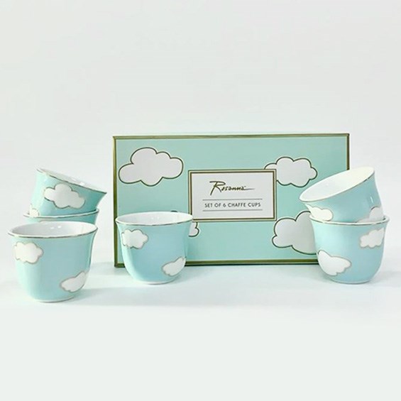 Rosanna Cloud Shaffeh Cups (6 Pcs) | Full House Lebanon