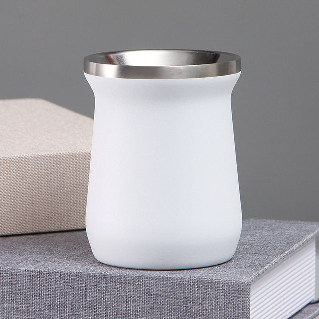 Stainless Steel Vacuum Cup - Large, Silver | Full House Lebanon