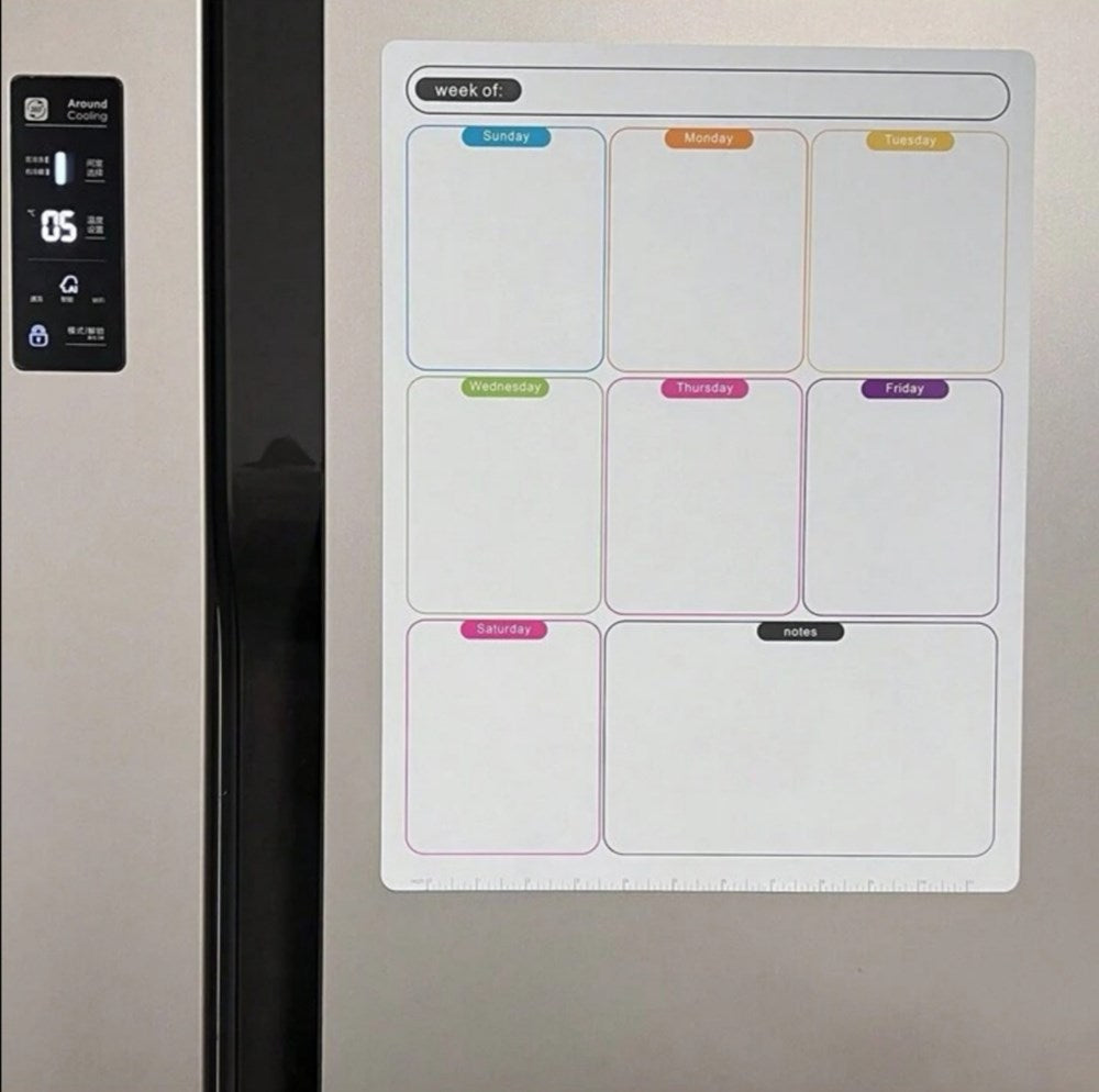 Magnetic Weekly Planner | Full House Lebanon