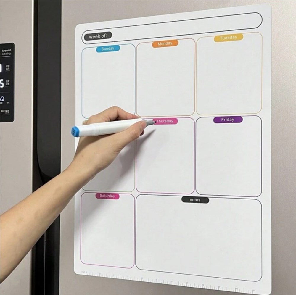Magnetic Weekly Planner | Full House Lebanon