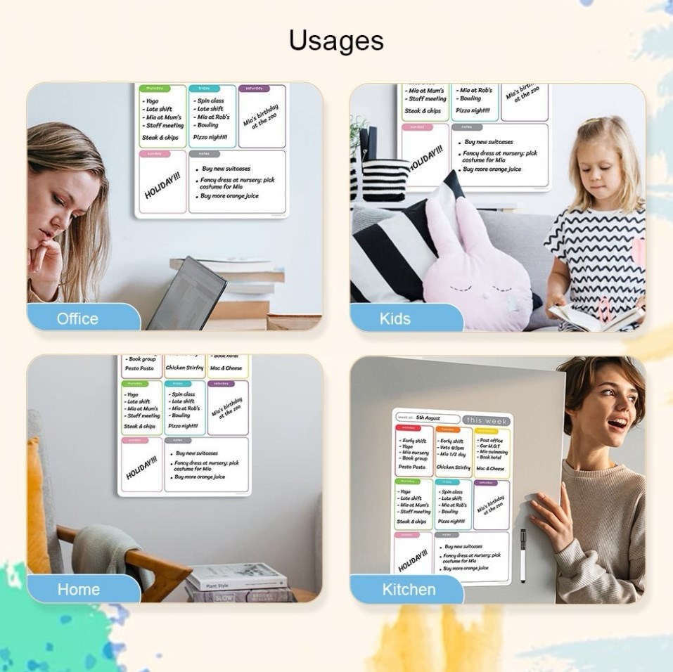 Magnetic Weekly Planner | Full House Lebanon