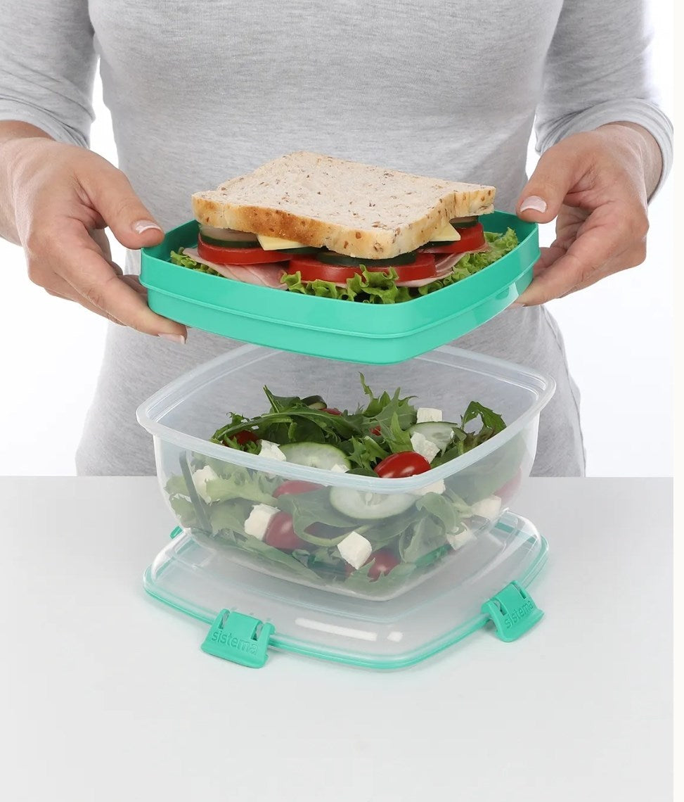 Salad & Sandwich Lunch Box TO GO | Full House Lebanon