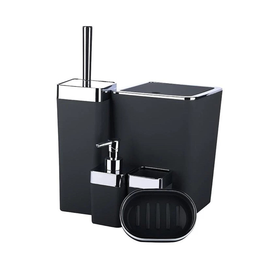Titiz Priwex Bathroom Set (5 Pcs) - White | Full House Lebanon