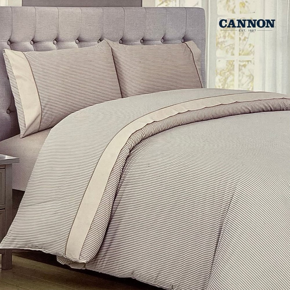 Cannon Dots & Stripe Duvet Cover Set (4 Pcs) | Full House Lebanon