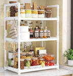 Multi-purpose Storage Rack - 4 Tier, Black | Full House Lebanon