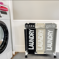 3- Compartments Laundry Basket | Full House Lebanon