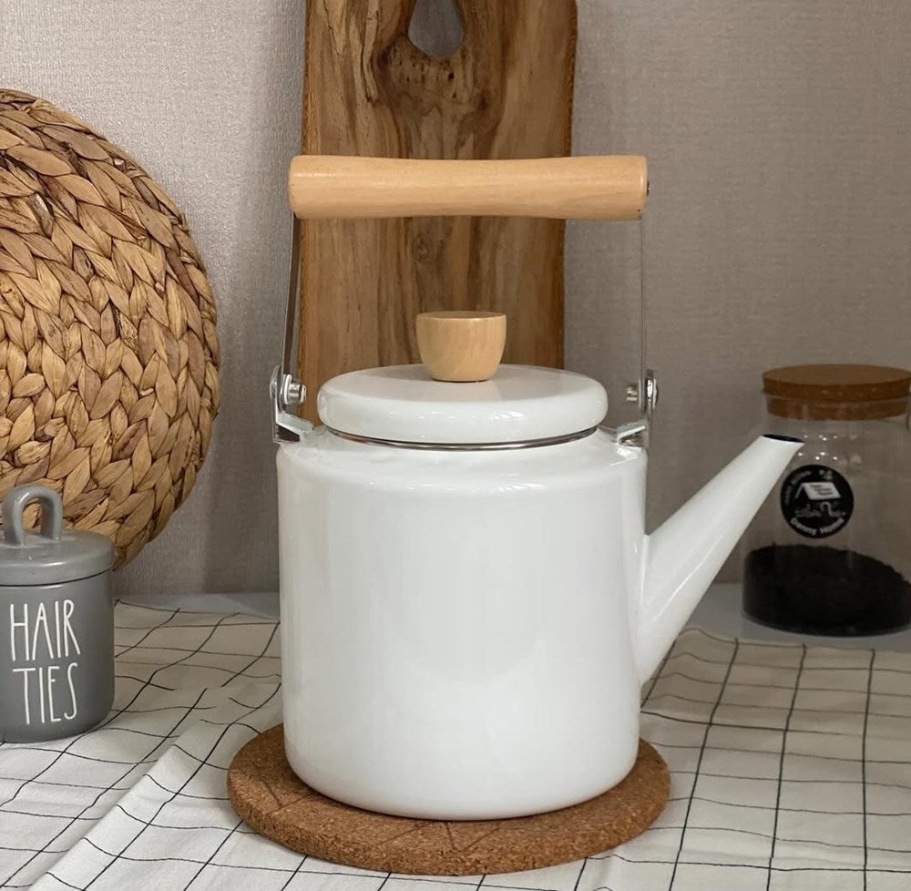 Enamel Tea Kettle | Full House Lebanon