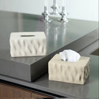 Ceramic Tissue Box - Off White | Full House Lebanon