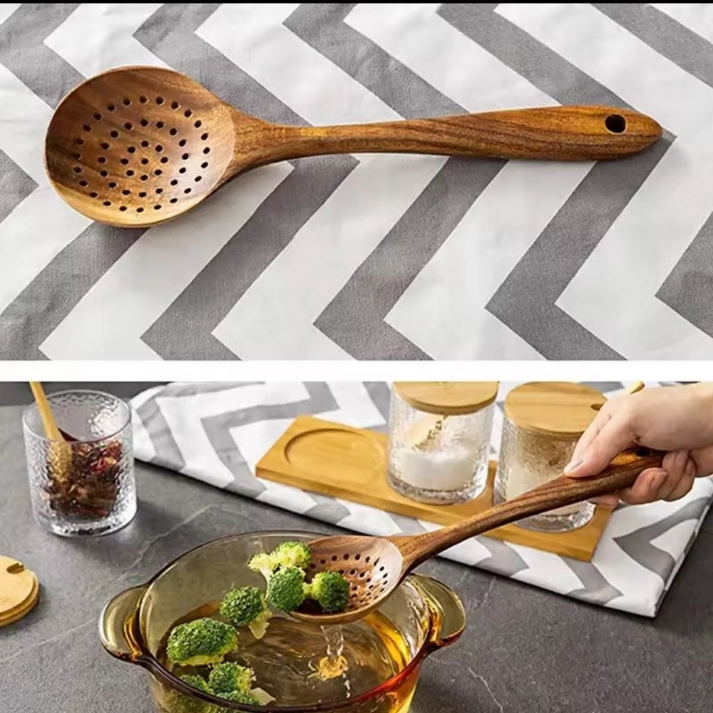 Acacia Wood Serving Utensils | Full House Lebanon