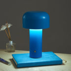 Mushroom Shaped Table Lamp - Dark Green | Full House Lebanon