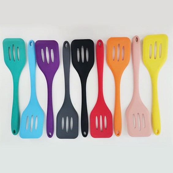 Silicone Slotted Turner - Light Pink | Full House Lebanon