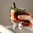Footed Glass Cup | Full House Lebanon