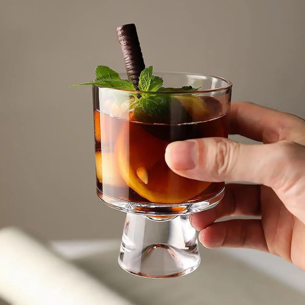 Footed Glass Cup | Full House Lebanon