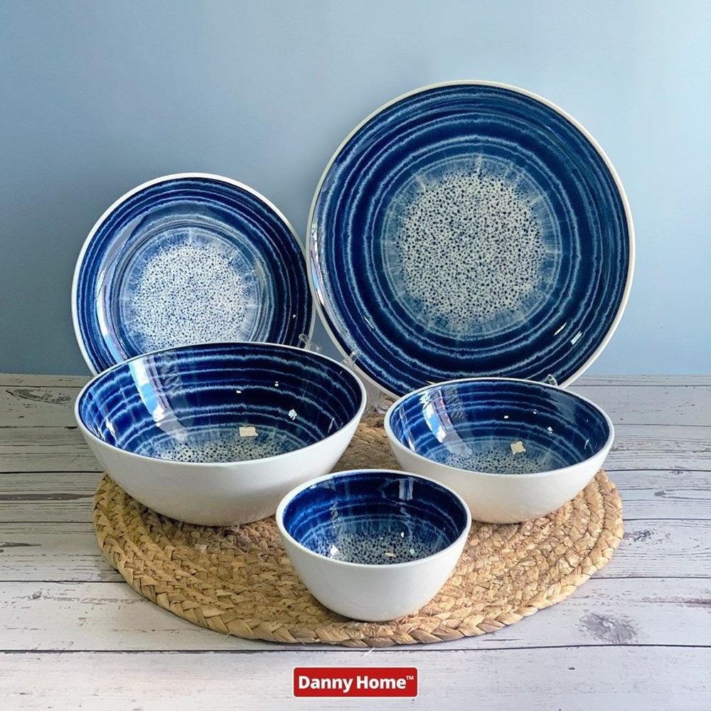 Blue Moonlight Dinnerware - Deep Plate | Full House Lebanon