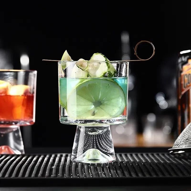 Footed Glass Cup | Full House Lebanon