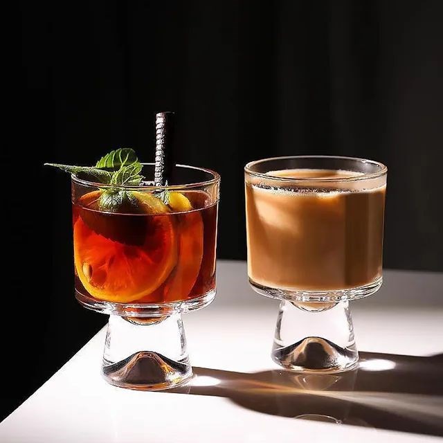 Footed Glass Cup | Full House Lebanon