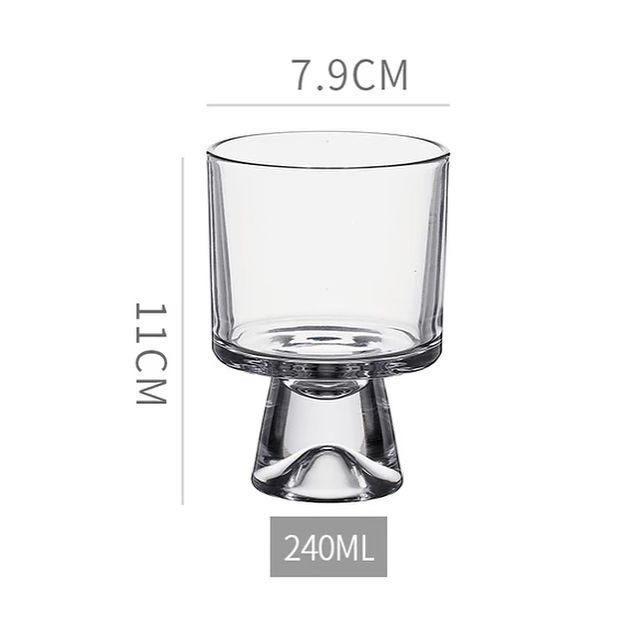 Footed Glass Cup | Full House Lebanon
