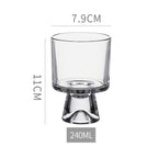 Footed Glass Cup | Full House Lebanon