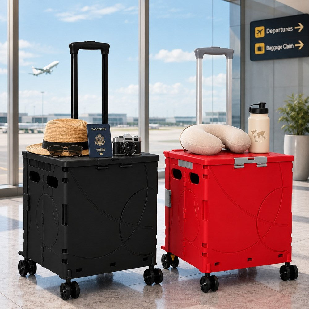 Collapsible Storage Box With wheels | Full House Lebanon