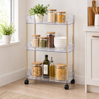 Acrylic Rolling Cart | Full House Lebanon