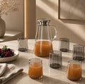 7-Piece Acrylic Jug & Glass Cup Set | Full House Lebanon