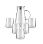 7-Piece Acrylic Jug & Glass Cup Set | Full House Lebanon