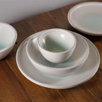 White Porcelain Dinnerware - Deep Plate | Full House Lebanon
