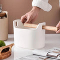White Porcelain Kitchen Utensils Holder | Full House Lebanon