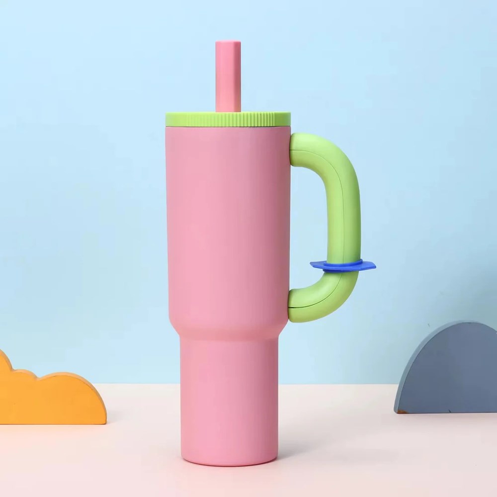 Stainless Steel Insulated Tumbler with Straw