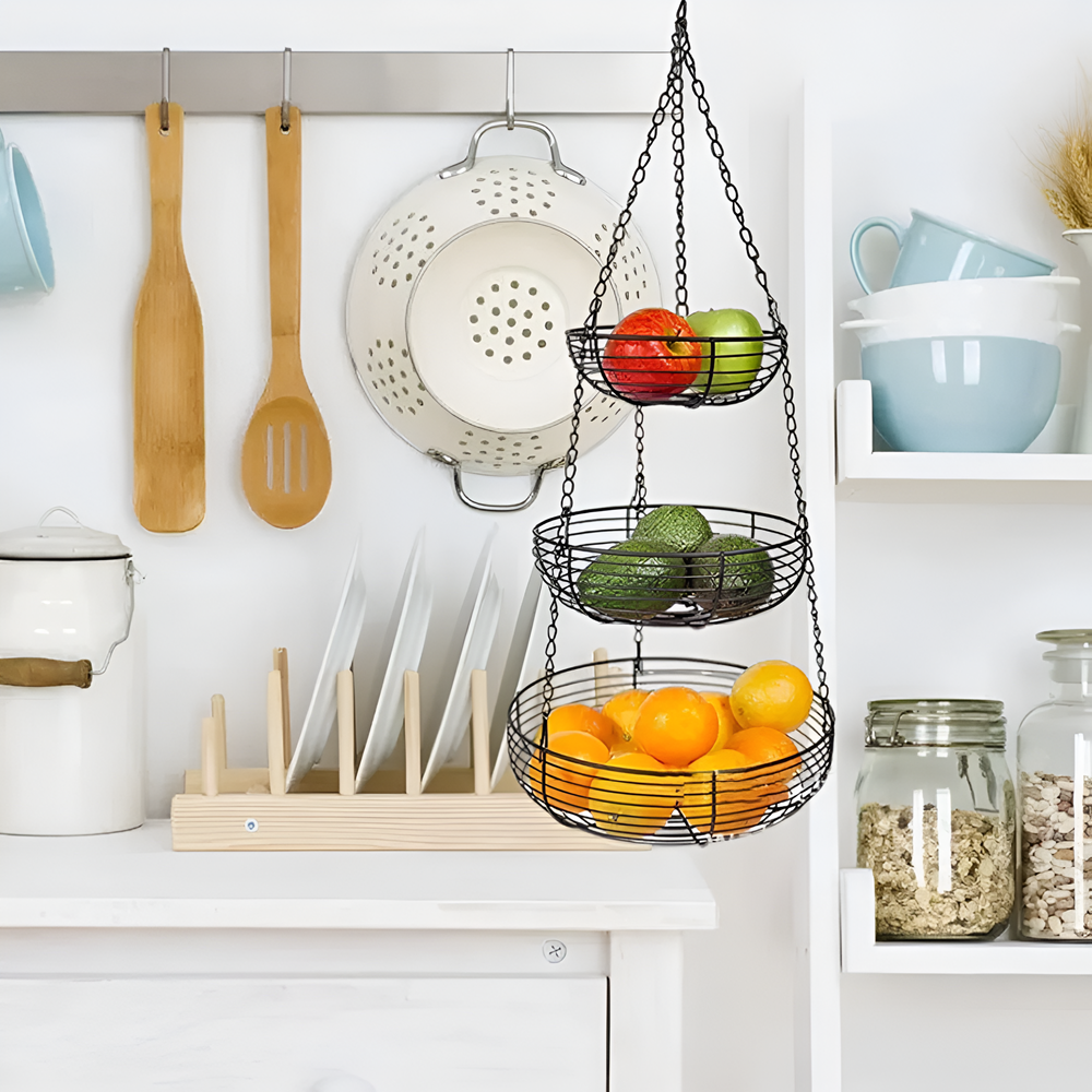 3-Tier Hanging Fruit Basket | Full House Lebanon