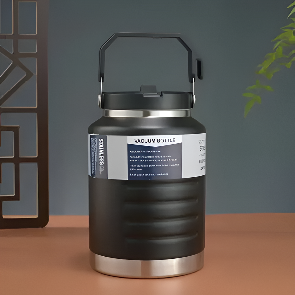 Vacuum Insulated Stainless Steel Bottle - White | Full House Lebanon
