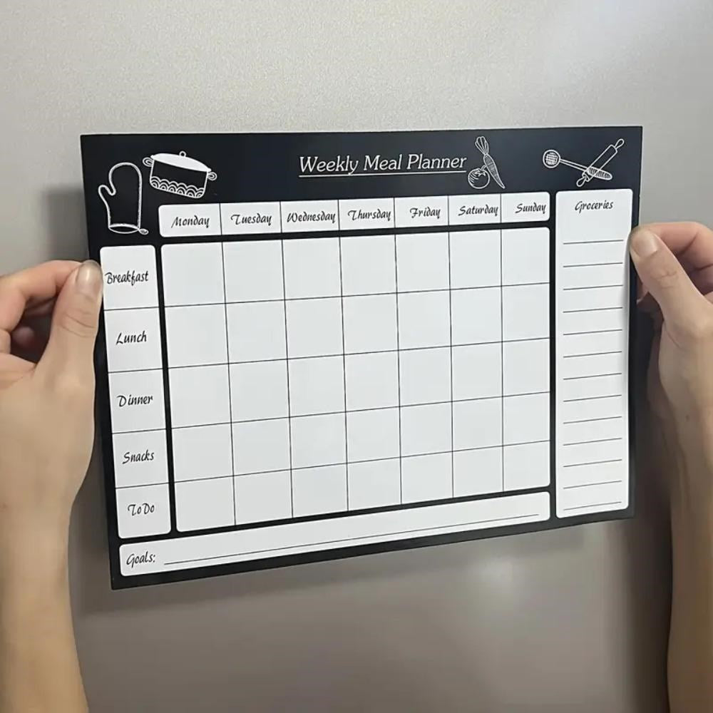 Magnetic Weekly Meal Planner - Small | Full House Lebanon