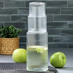 Ribbed Plastic Carafe  Set | Full House Lebanon