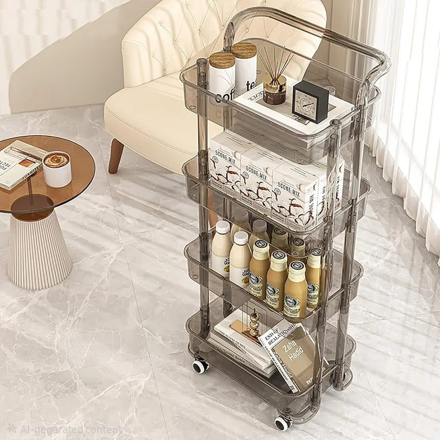 Acrylic Rolling Carts | Full House Lebanon